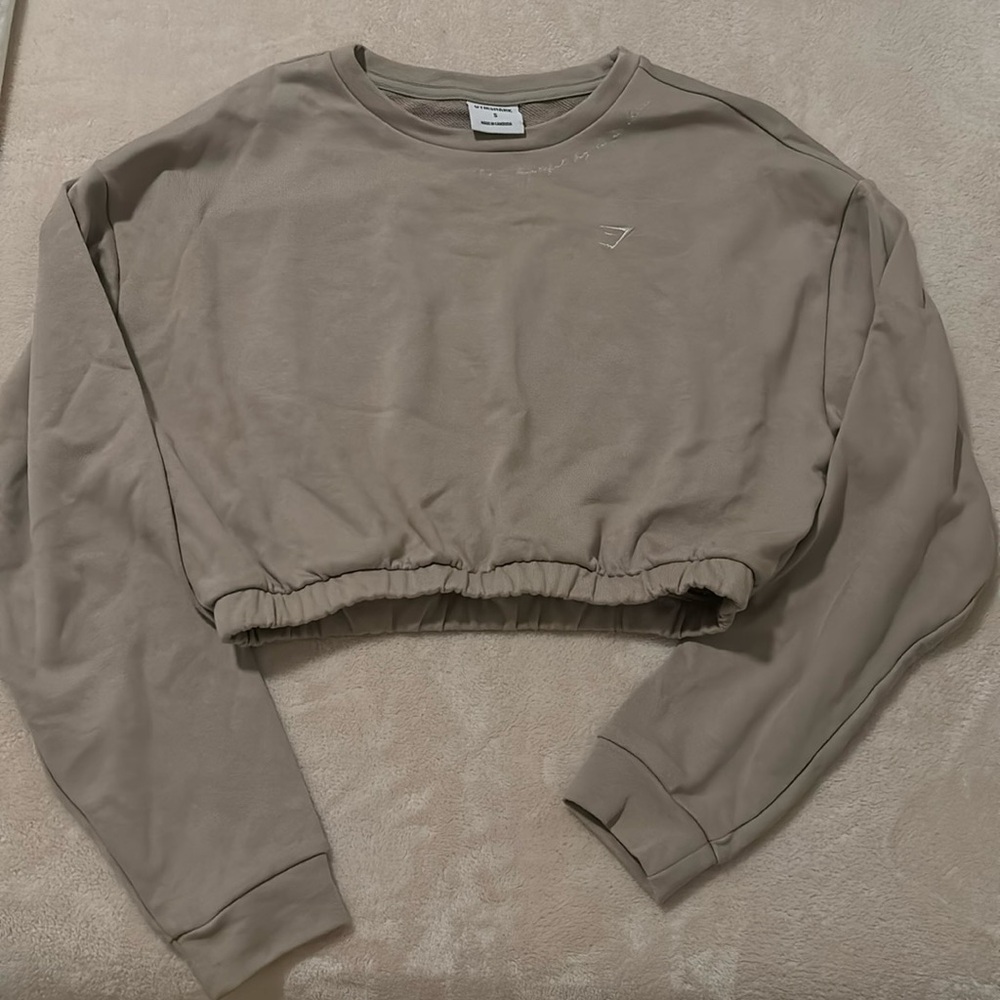Gymshark Whitney Simmons it’s a beautiful day to be alive cropped pullover s